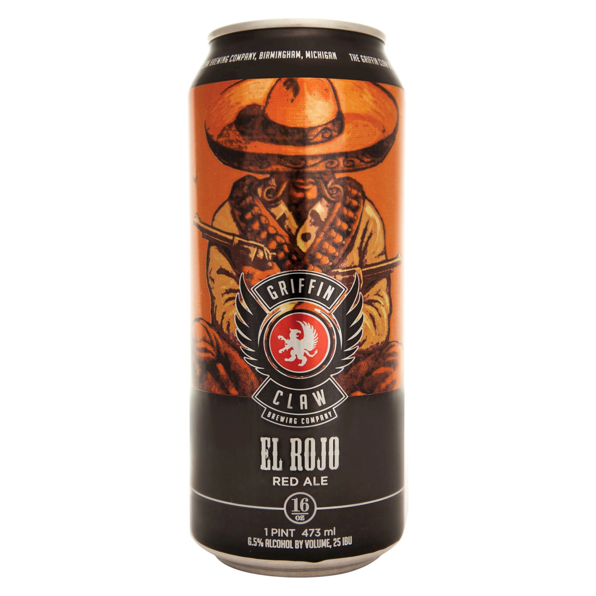 slide 1 of 4, Griffin Claw Brewing Company El Rojo Red Ale Beer - 4 pk / 16 fl oz Cans, 4 ct; 16 oz