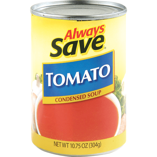 slide 1 of 1, Always Save Tomato Soup, 10.5 oz