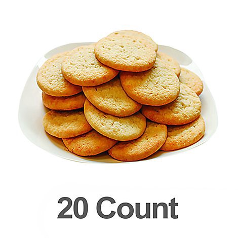 slide 1 of 1, Bakery Cookies Sugar Ts 20 Count - Each, 20 ct
