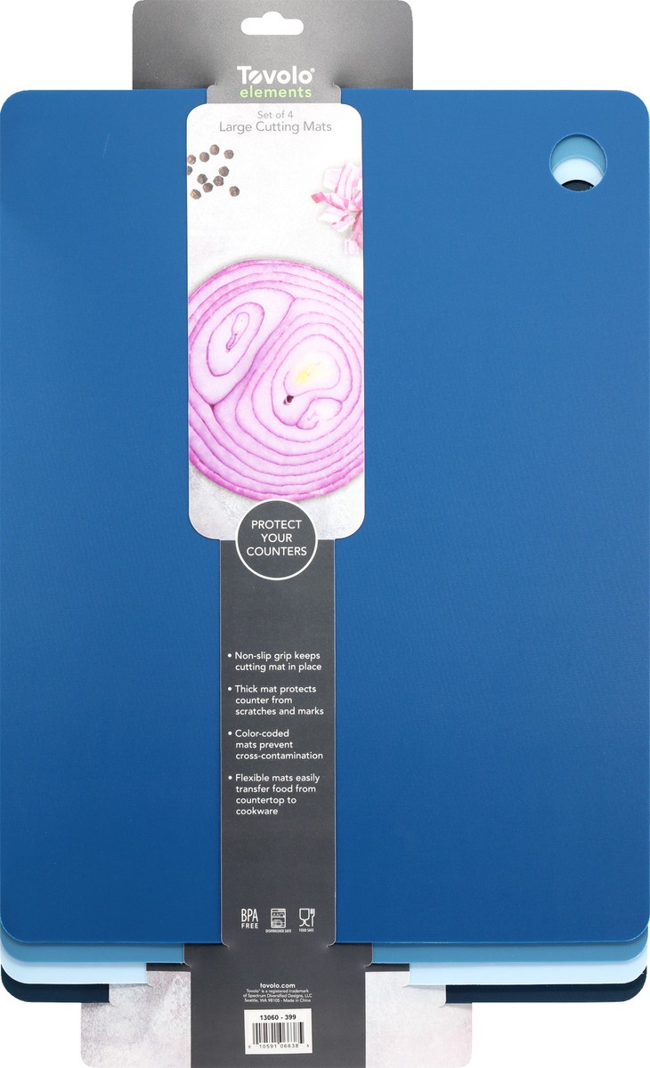 slide 7 of 11, Tovolo Large Cutting Mats 4 ea, 4 ct