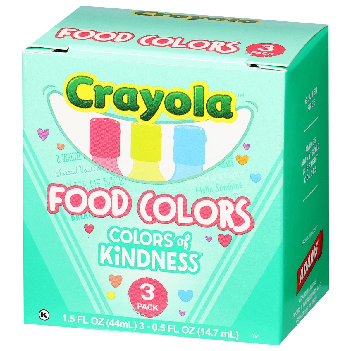 slide 4 of 13, Crayola Food Colors Kindness, 1 oz