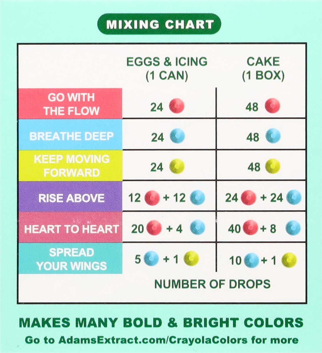 slide 13 of 13, Crayola Food Colors Kindness, 1 oz