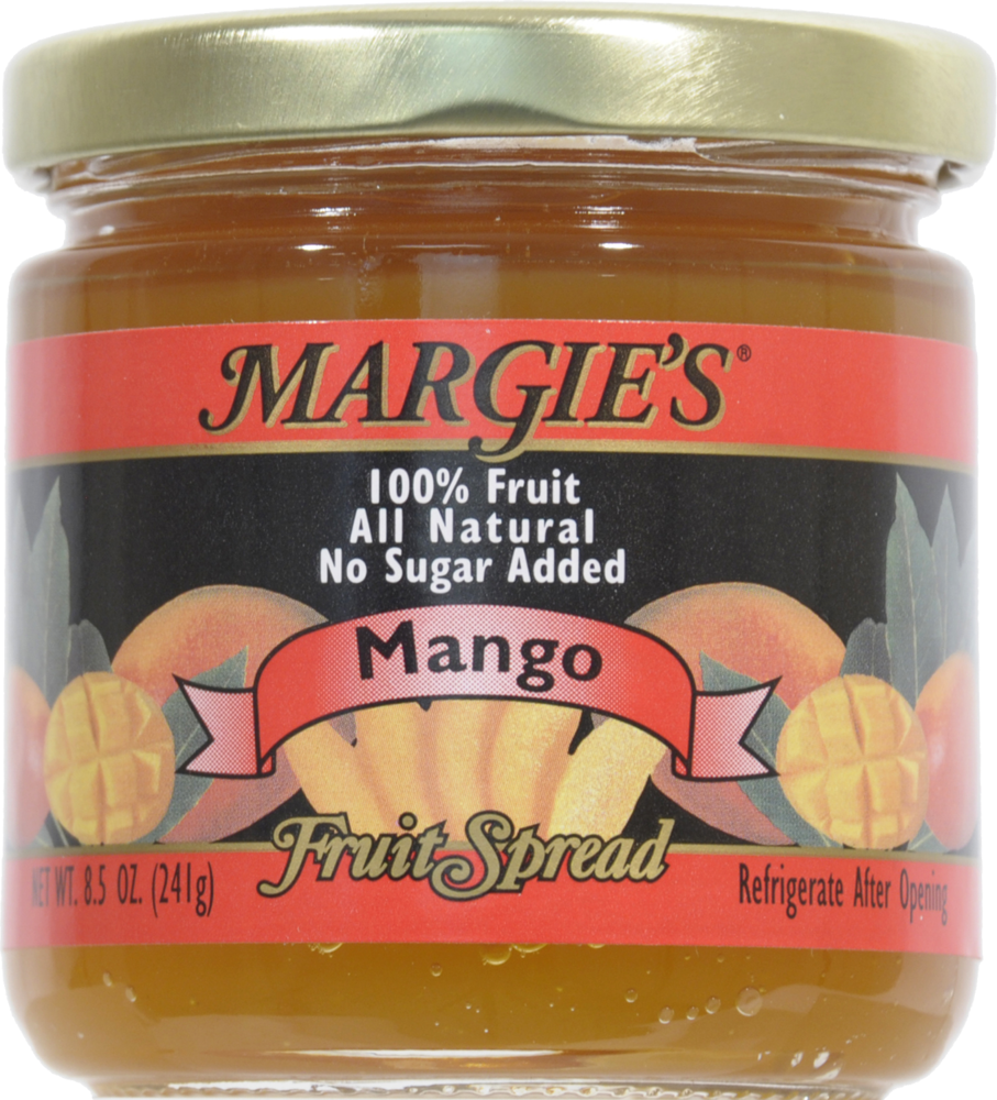 slide 1 of 2, Margie's Mango Spread, 8.5 oz