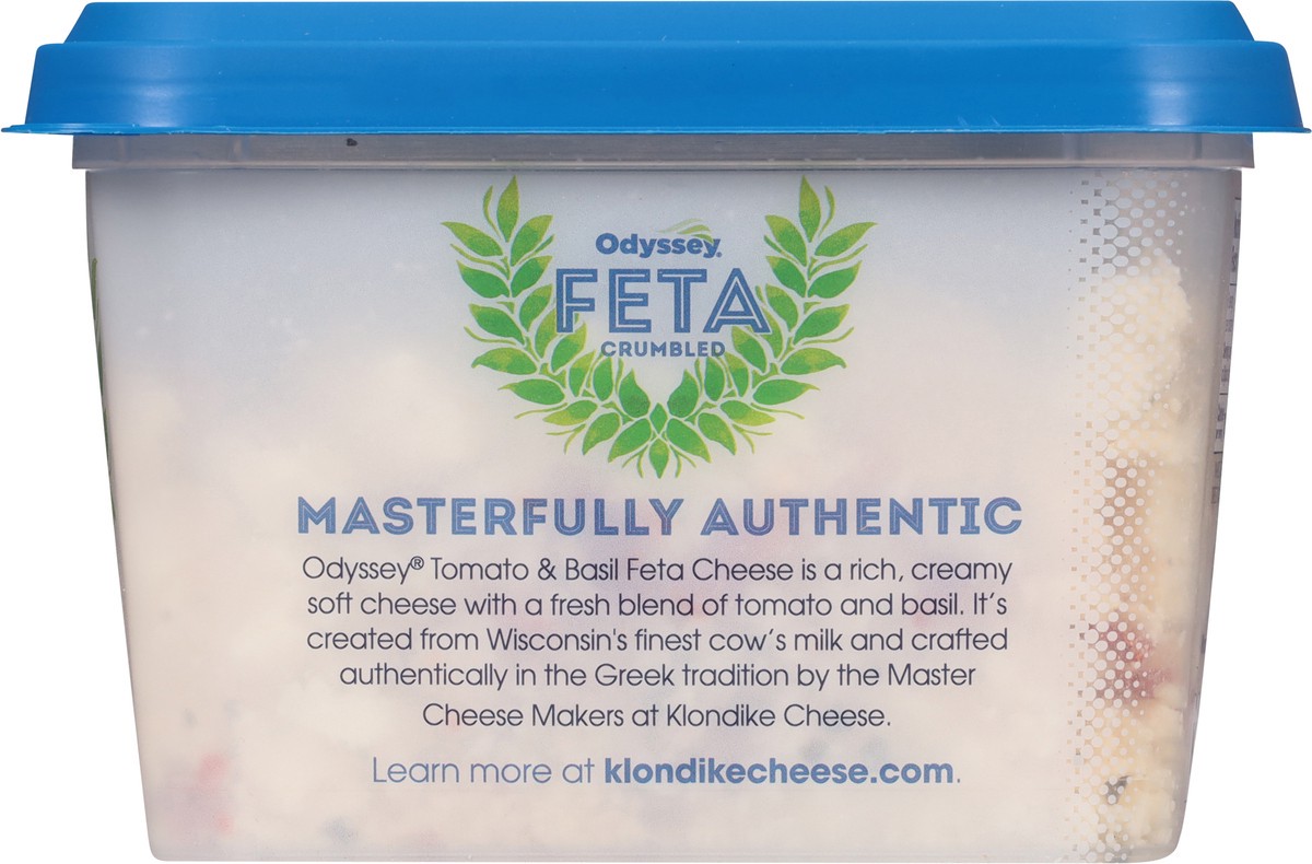 slide 5 of 12, Odyssey Crumbled Tomato & Basil Feta 6 oz, 6 oz