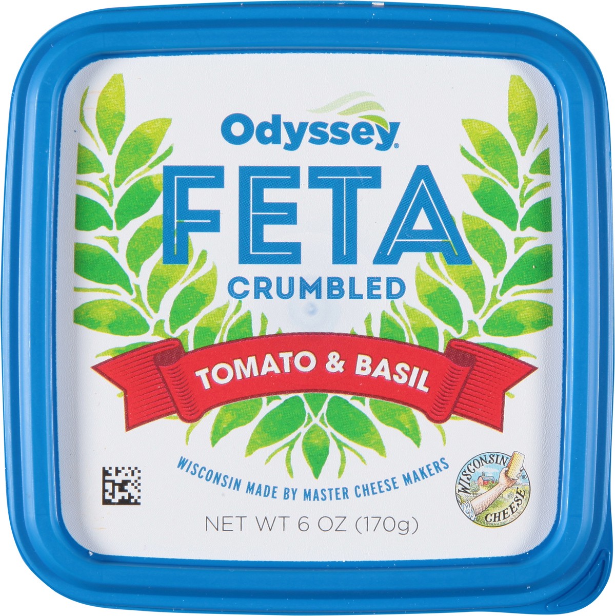 slide 10 of 12, Odyssey Crumbled Tomato & Basil Feta 6 oz, 6 oz