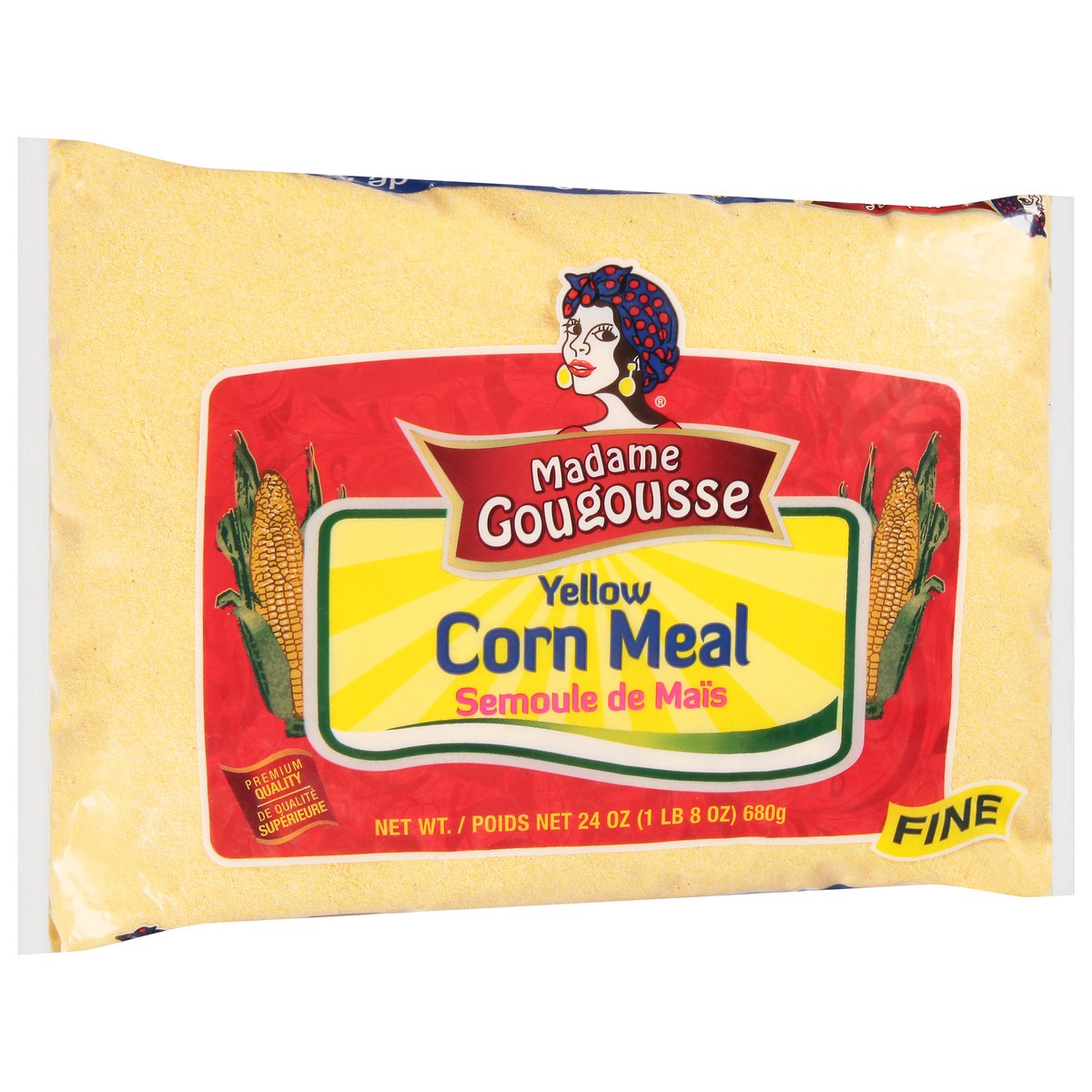 slide 11 of 11, Madame Gougousse Fine Yellow Corn Meal 24 oz, 24 oz