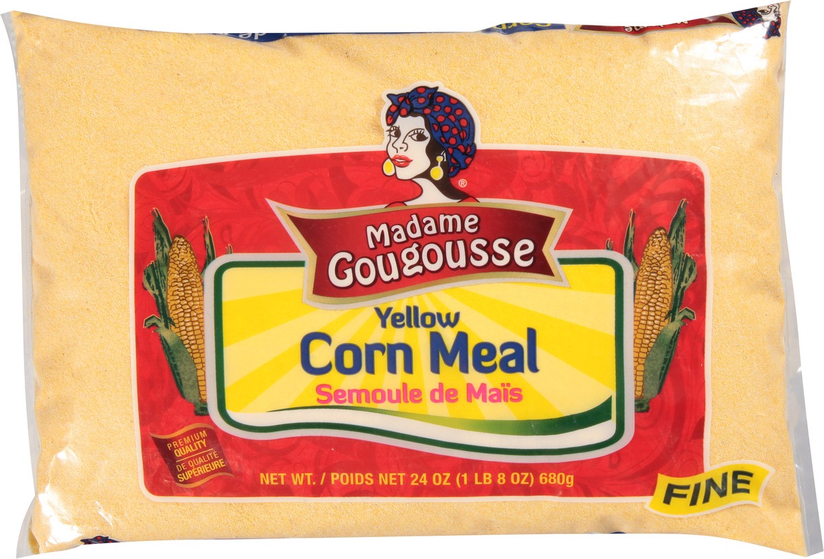 slide 10 of 11, Madame Gougousse Fine Yellow Corn Meal 24 oz, 24 oz