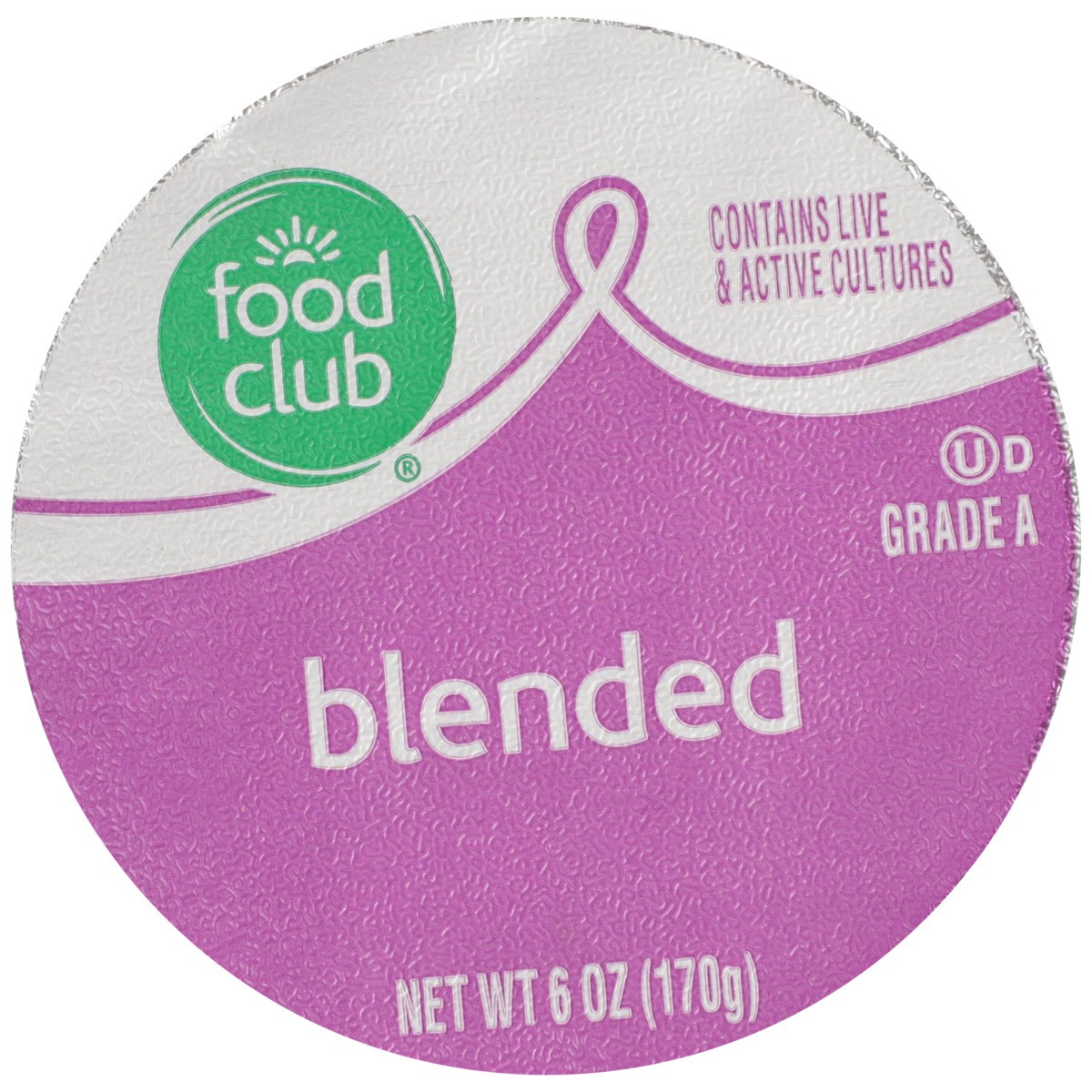 slide 5 of 9, Food Club Vanilla Blended Lowfat Yogurt, 6 oz