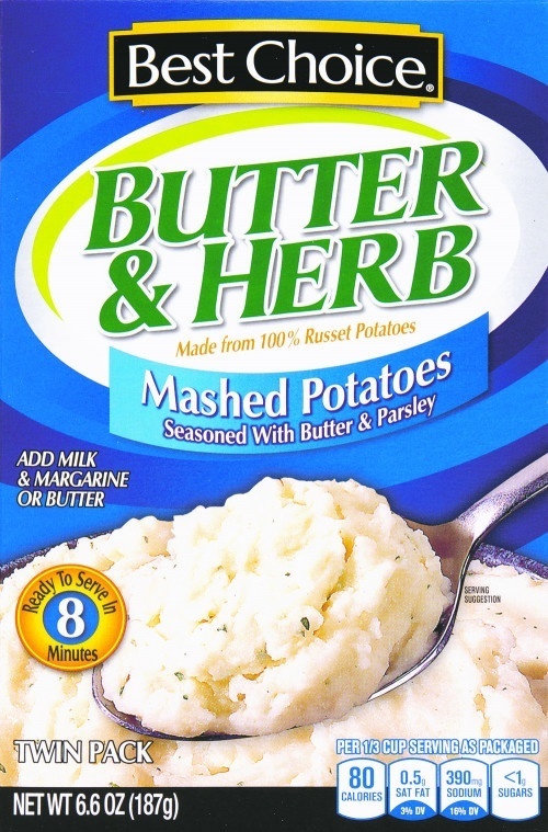 slide 1 of 1, Best Choice Butter Herb Potato, 6.6 oz