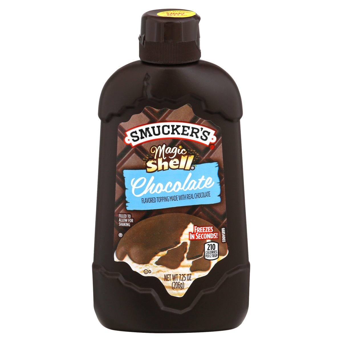 slide 1 of 2, Smucker's  Magic Shell Chocolate Flavored Topping, 7.25 oz