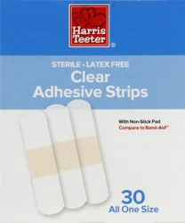 Harris Teeter Clear Adhesive Strips
