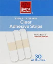 Harris Teeter Clear Adhesive Strips