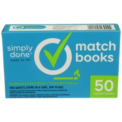 Simply Done Match Books