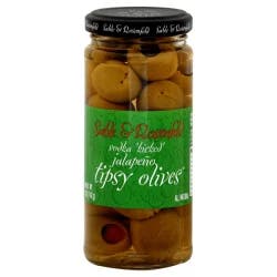Sable & Rosenfeld Tipsy Olives Jalapeno - 5 Oz