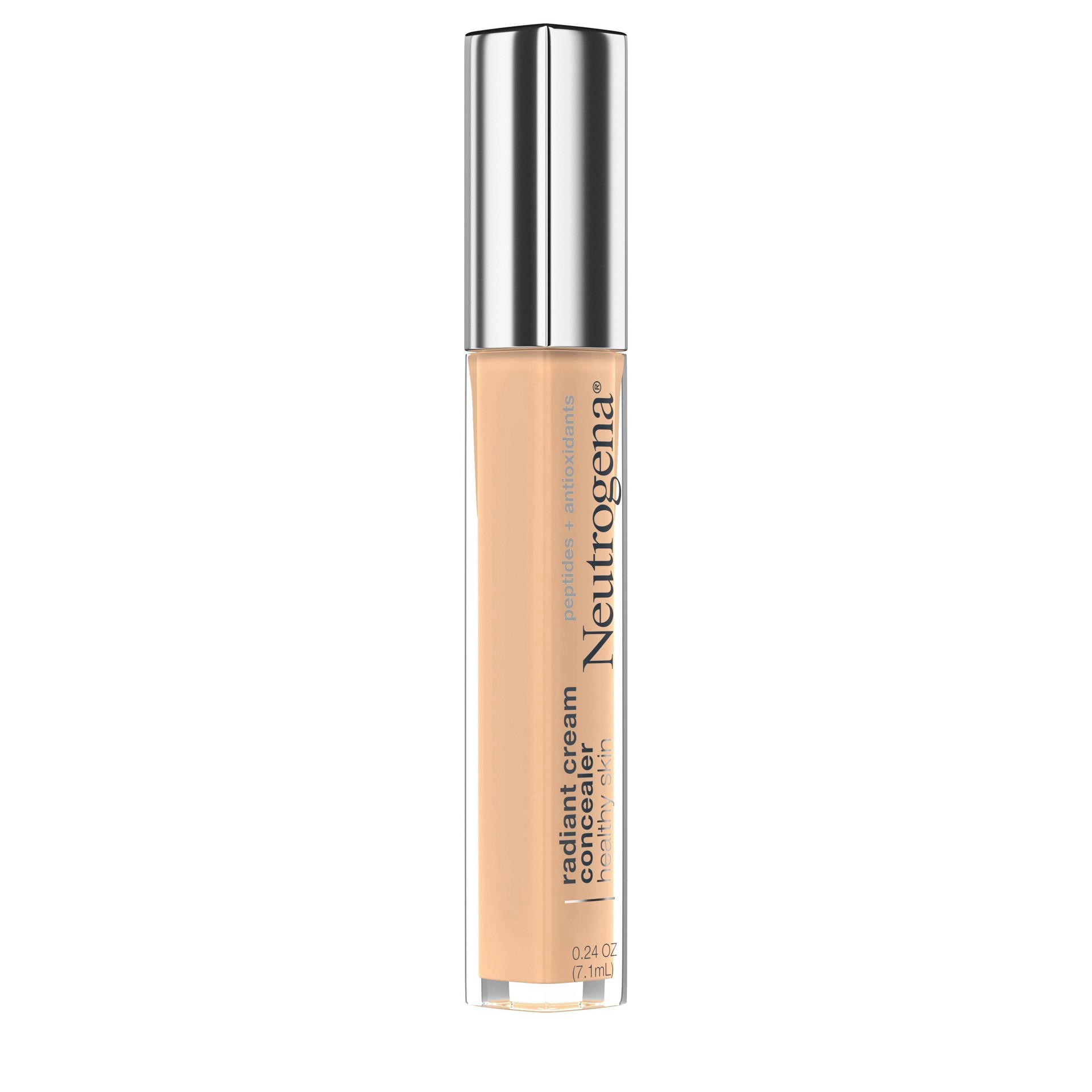 slide 7 of 21, Neutrogena Healthy Skin Radiant Cream Concealer with Peptides + Antioxidants - Sugar Light 03 - 0.24oz, 0.24 oz