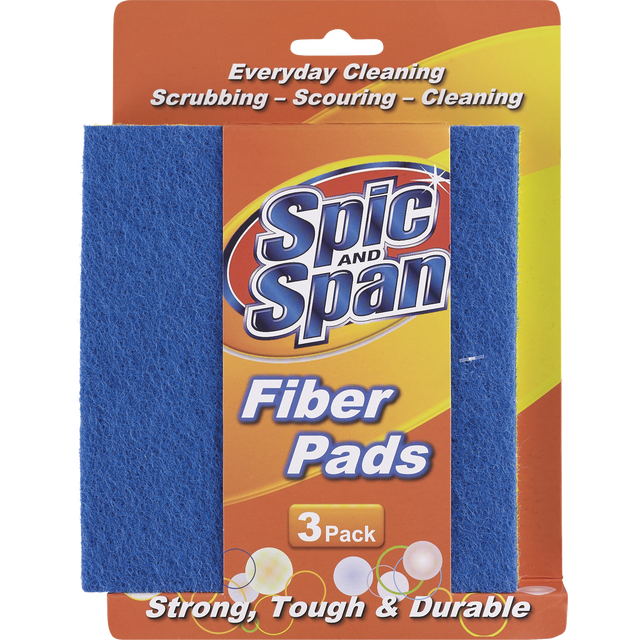 slide 1 of 1, Eagle Brand S&S Spic N Span Diber Pads, 3 ct