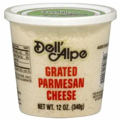 Dell'Alpe Grated Parmesan Cheese - 12 oz