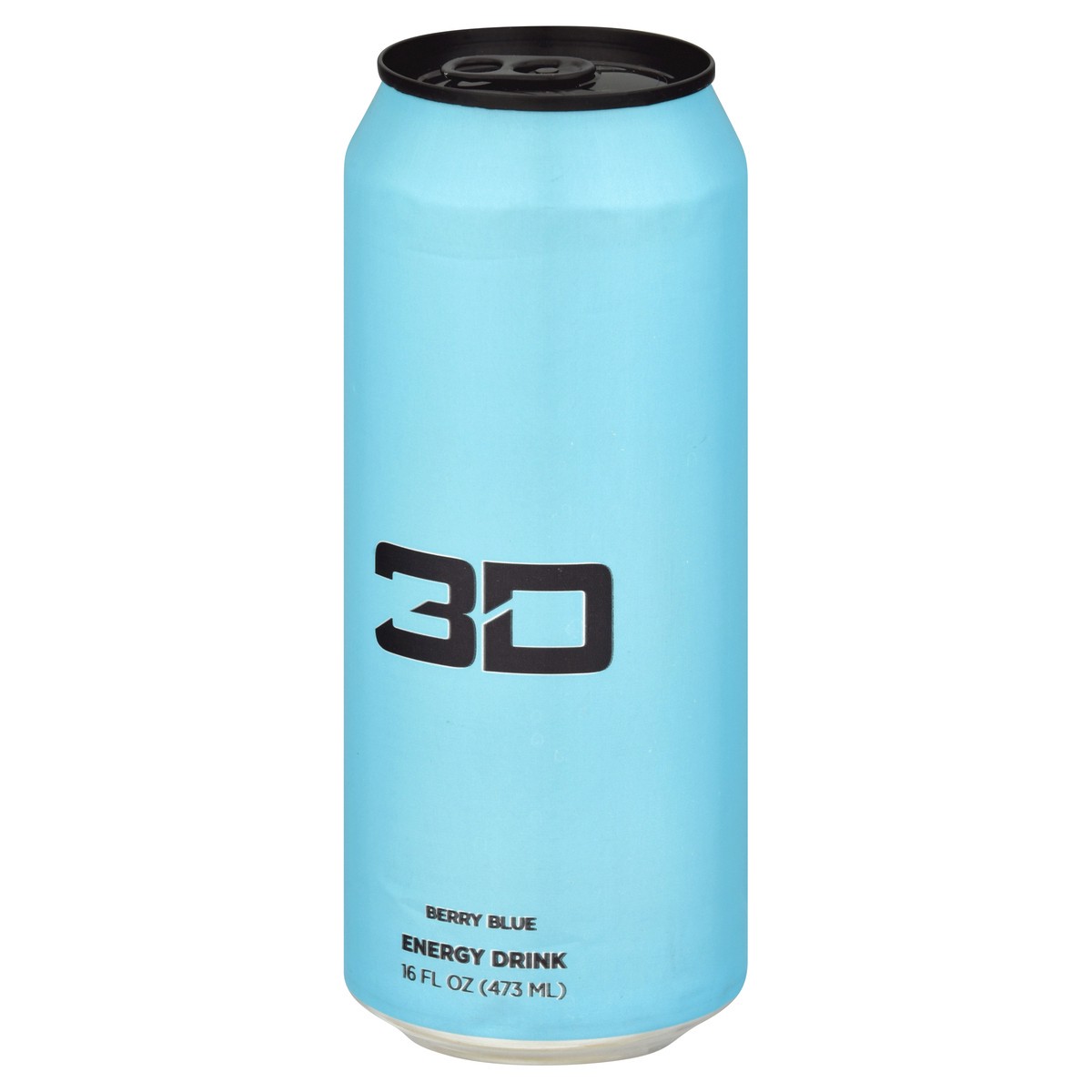 slide 3 of 9, 3D Blue Energy Drink, 16 fl oz