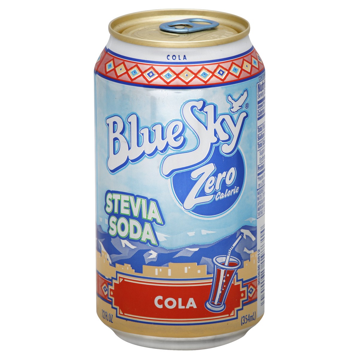 slide 4 of 4, Blue Sky Soda 12 oz, 12 oz