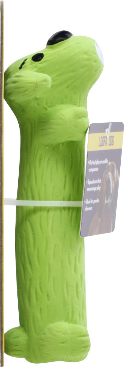 slide 8 of 8, MultiPet Toy Dog Loofa Latex 1.000 Ea, 1 ct