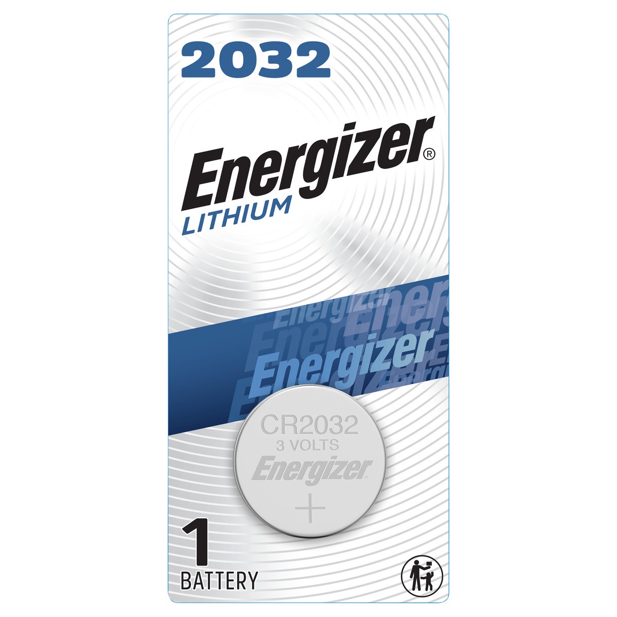 slide 1 of 3, Energizer Watch/Electronic Battery 2032, 1 ct