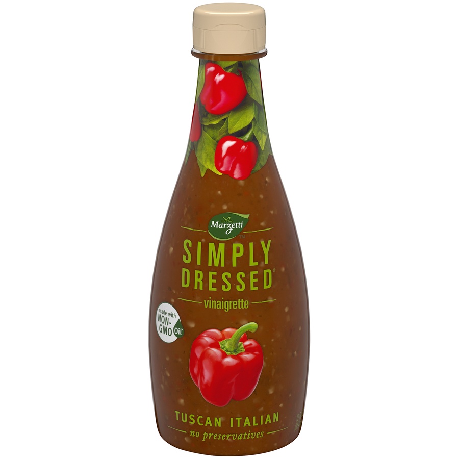 slide 1 of 3, Marzetti Simply Dressed Tuscan Italian Salad Dressing , 12 fl oz