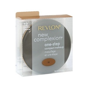 slide 1 of 1, Revlon One-Step Compact Makeup, Caramel 12, 0.35 oz