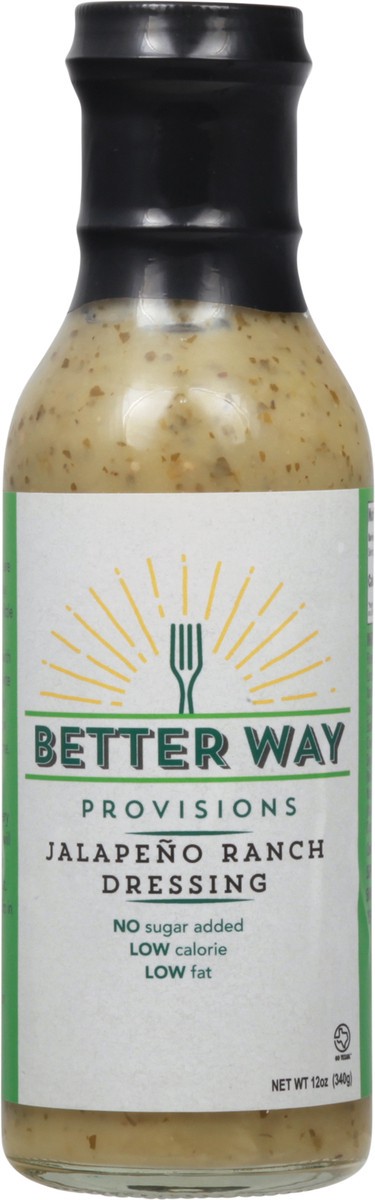 slide 7 of 14, Better Way Provisions Jalapeno Ranch Dressing 12 oz, 12 oz