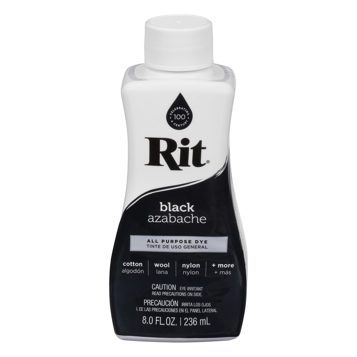 slide 1 of 9, Rit Black Liquid Dye, 8 oz