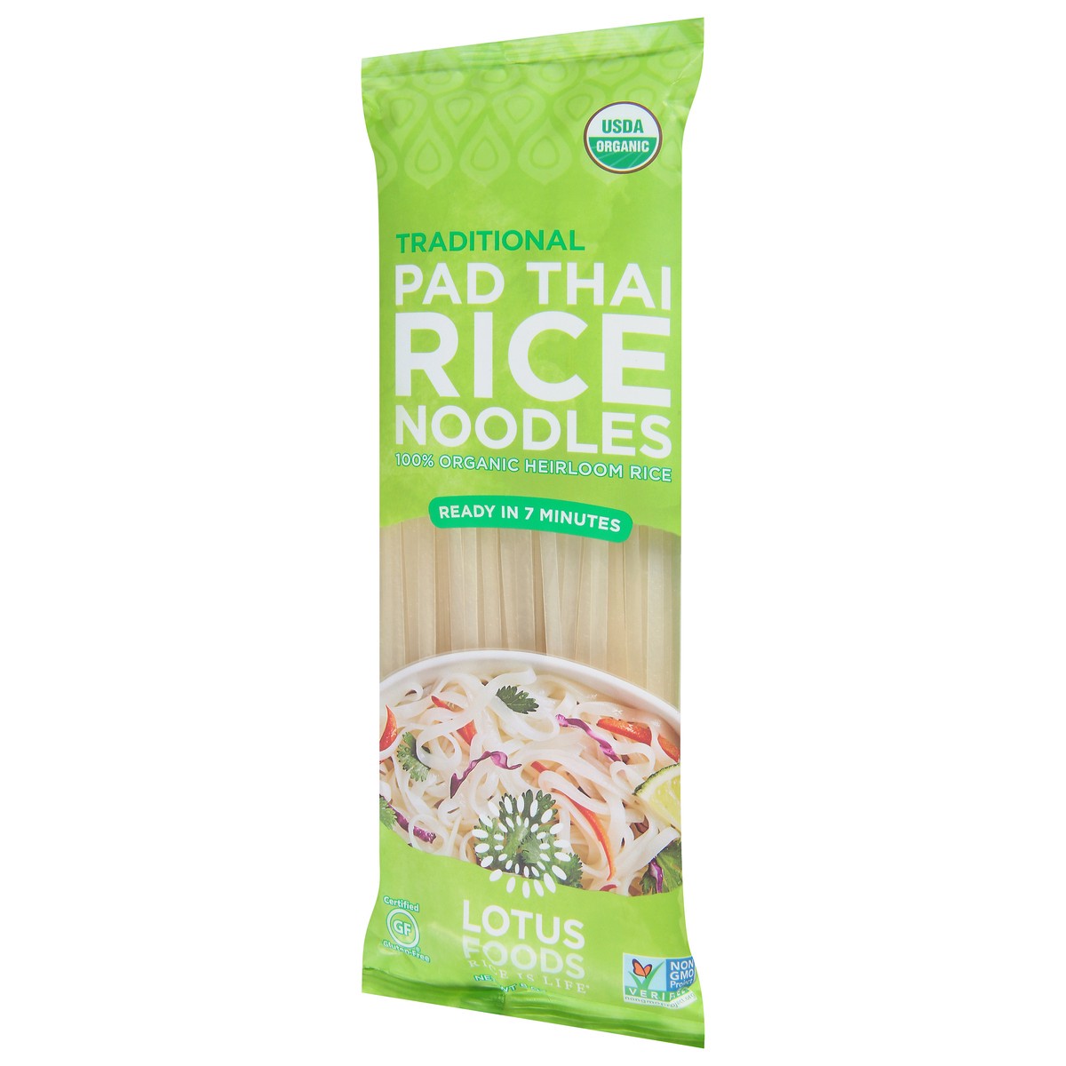 slide 3 of 9, Lotus Foods Organic Traditional Pad Thai Rice Noodles, 8 oz