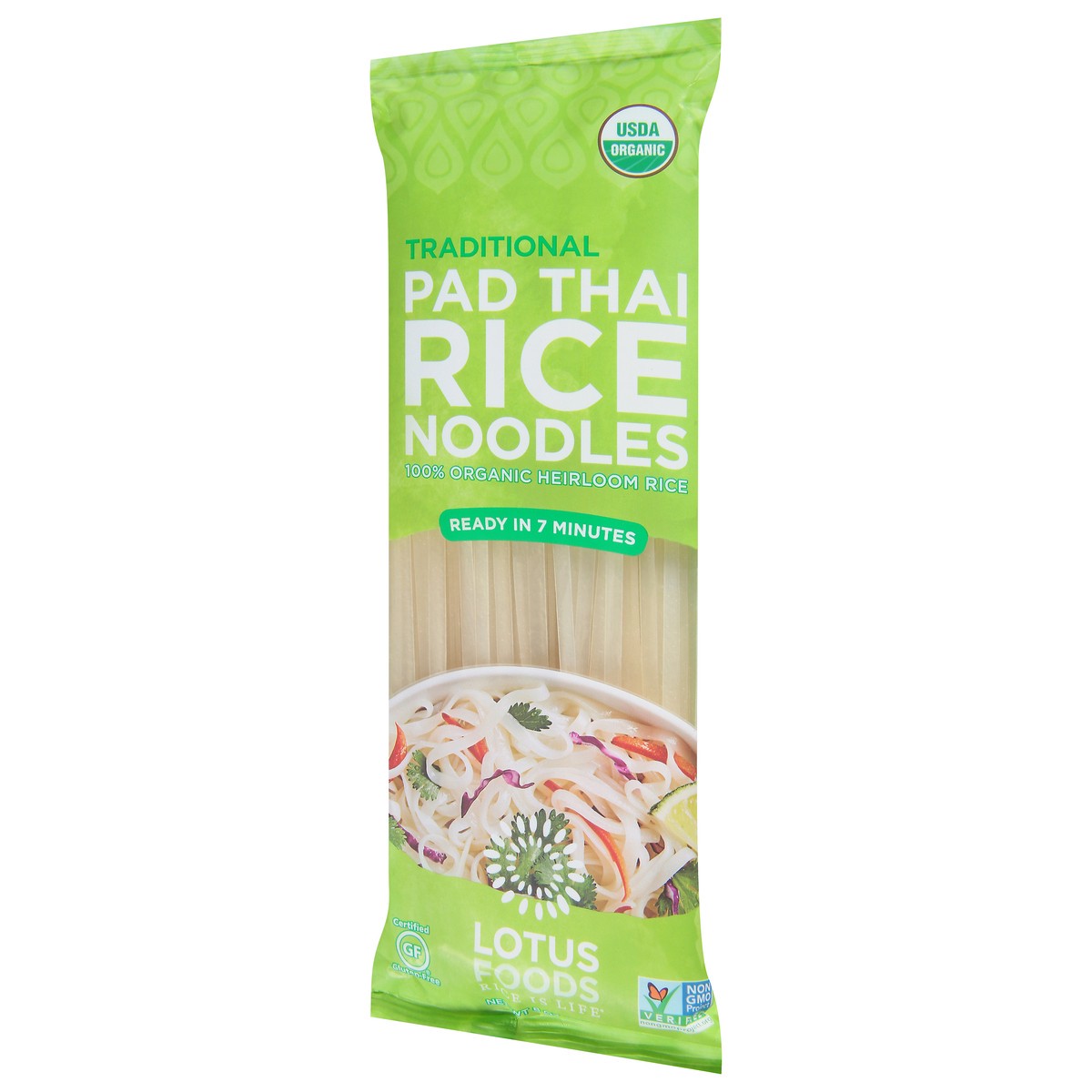 slide 5 of 9, Lotus Foods Organic Traditional Pad Thai Rice Noodles, 8 oz