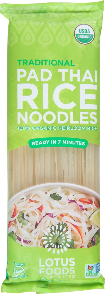 slide 6 of 9, Lotus Foods Organic Traditional Pad Thai Rice Noodles, 8 oz