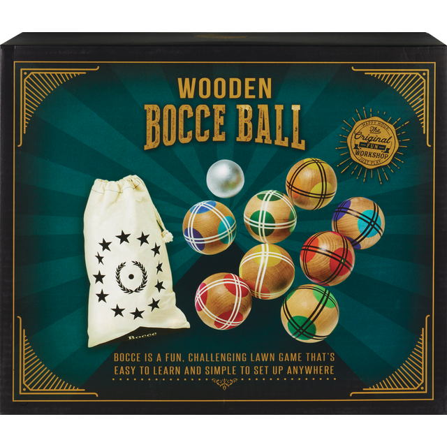slide 1 of 1, Wooden Bocce Ball, 1 ct