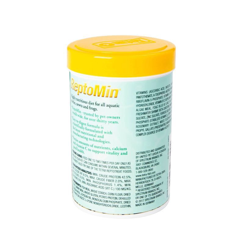 slide 3 of 4, Tetra ReptoMin Grain & Seafood Newts and Frogs Aquatic Turtles Floating Food Sticks - 3.17oz, 3.17 oz