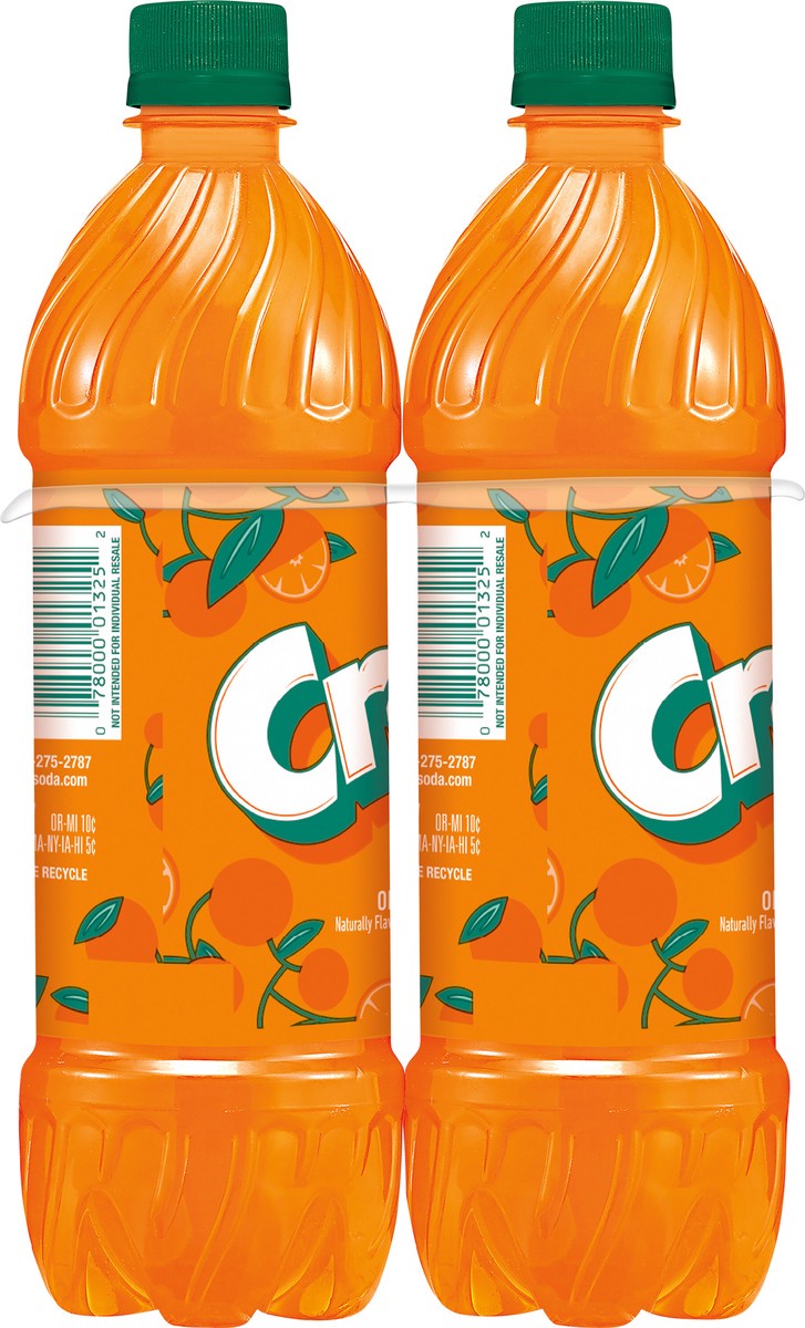 slide 4 of 7, Crush Orange Soda, .5 L bottles, 6 pack, 6 ct; 16.9 fl oz