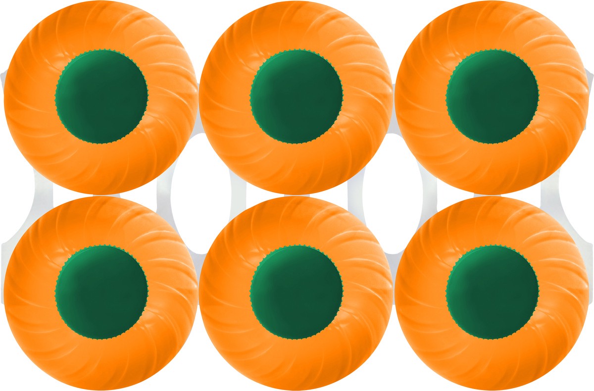 slide 7 of 7, Crush Orange Soda, .5 L bottles, 6 pack, 6 ct; 16.9 fl oz