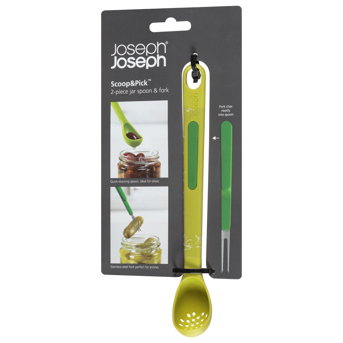 slide 3 of 11, Joseph Joseph Scoop & Pick Jar Spoon, 1 ct