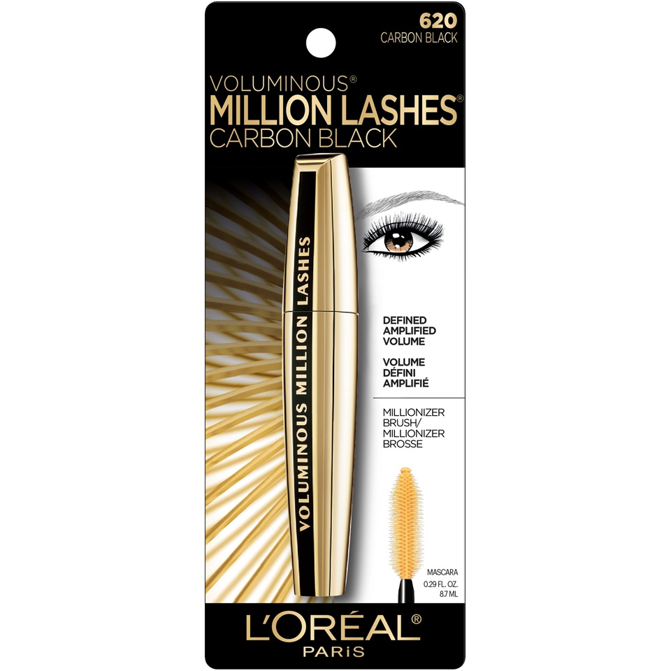 slide 1 of 3, L'Oréal Voluminous Million Lash Mascara, 1 ct