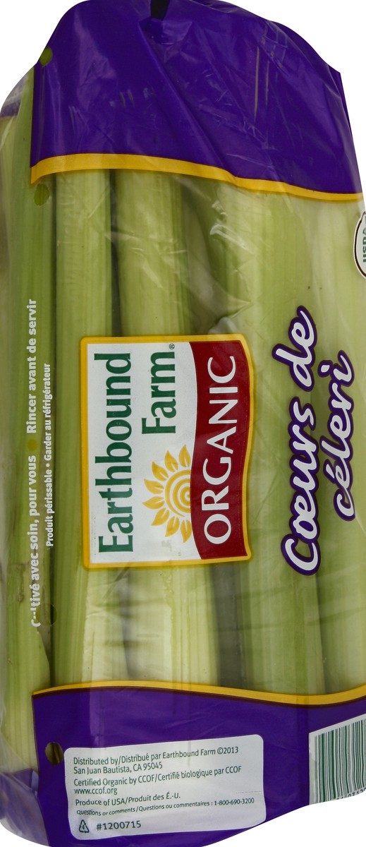 slide 4 of 7, Earthbound Farm Organic Celery Hearts, 1 lb