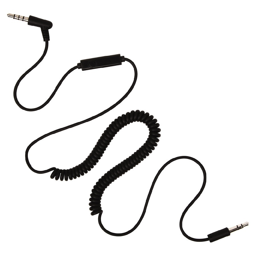 slide 1 of 1, RCA Audio Coiled Cable w/Microphone, 3.5mm 6 ft, 1 ct