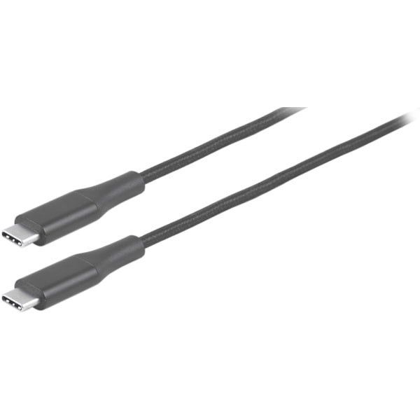 slide 4 of 4, Ativa Atvia Usb-Type-C-To-Usb-Type-C Premium Braided Charging Cable, 6', Gray, 45833, 1 ct