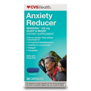 slide 1 of 1, CVS Health Anxiety Reducer Capsules, 30 ct