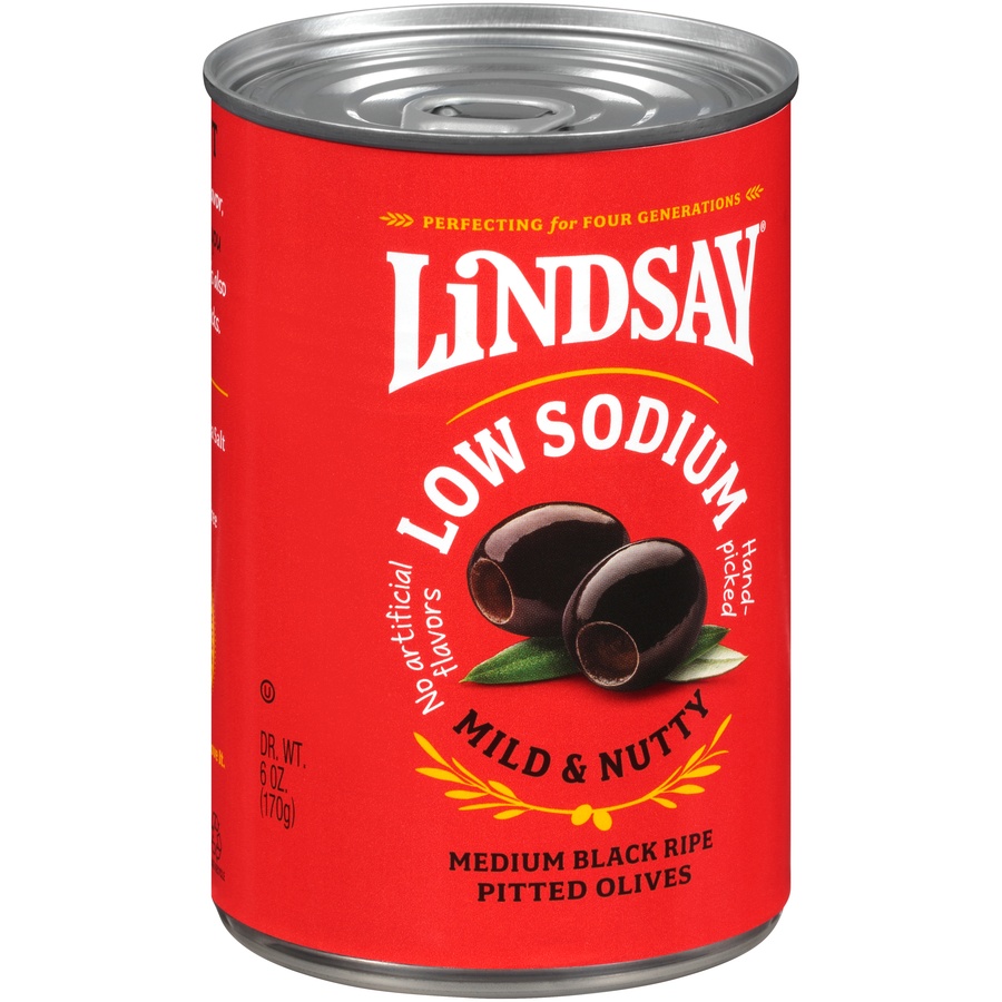 Lindsay Reduced Sodium Medium Ripe Olives 6 oz Shipt