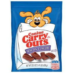 Canine Carry Outs Bacon Flavor Dog Treats, 22.5 oz Bag