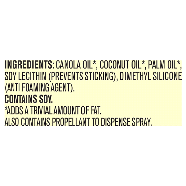 slide 9 of 9, PAM Original Canola Oil No-Stick Cooking Spray, 6 oz