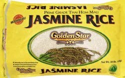 Golden Star Prime Grade Thai Hom Mali Jasmine Rice 10 lb