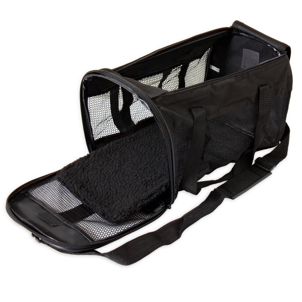 slide 1 of 2, Petmate Soft Sided Kennel Cab Pet Carrier, Small, MED