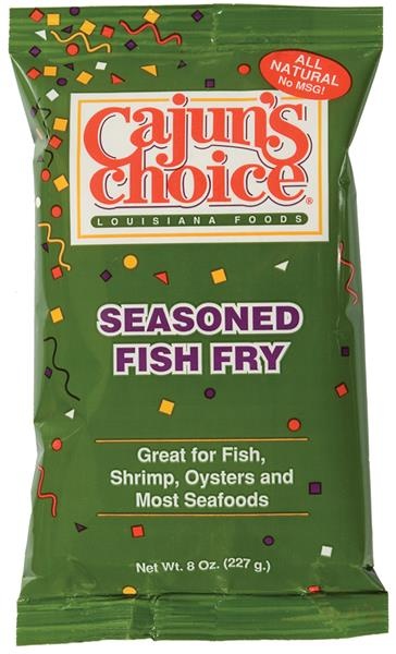 slide 1 of 5, Cajun's Choice Fish Fry 8 oz, 8 oz
