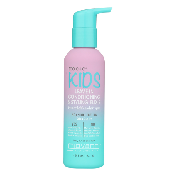 slide 1 of 1, Giovanni Cosmetics Kids Conditioner Elixir, 4.5 fl oz
