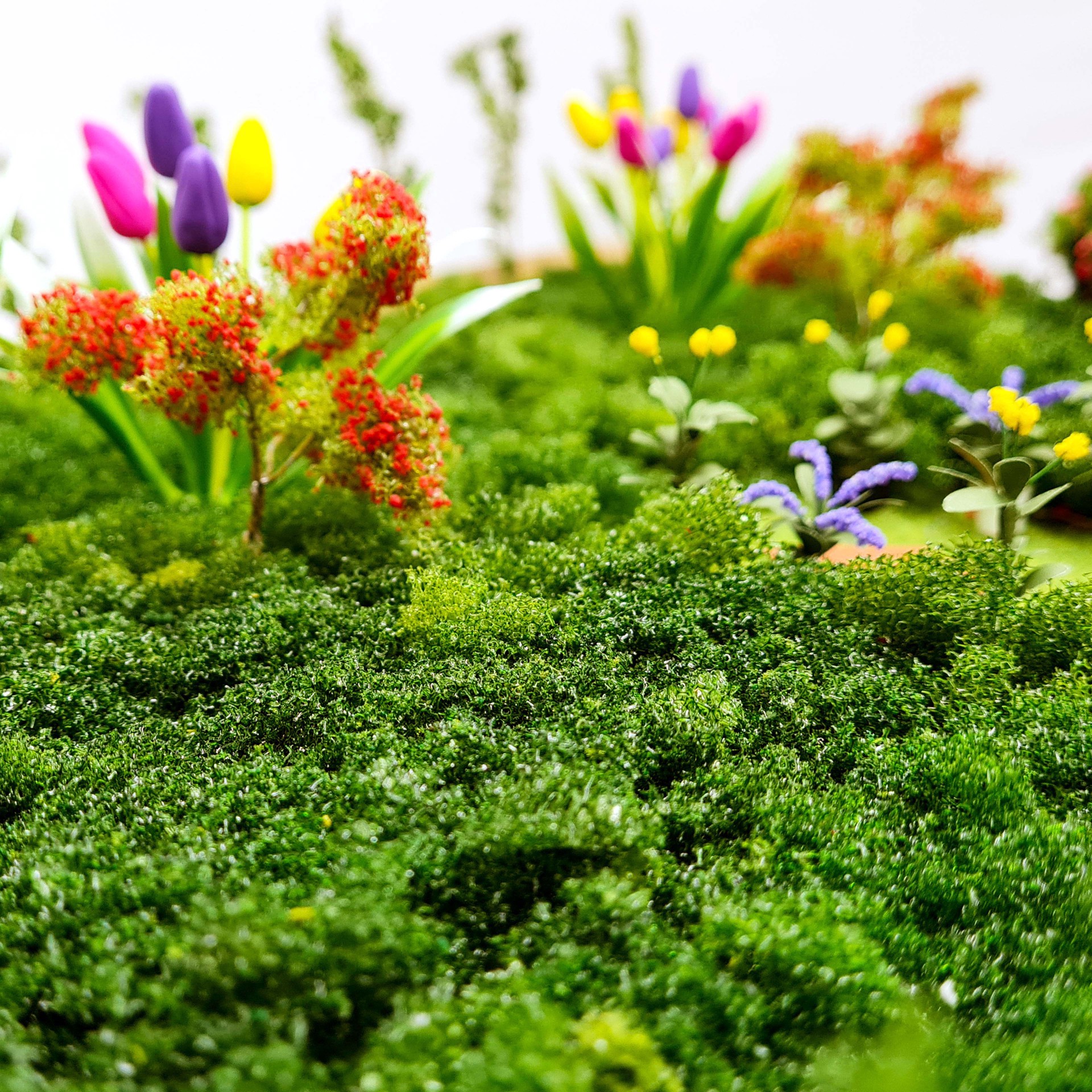 slide 2 of 4, Miniature Green Structure Mat By Make Market, 7 in x 8 in